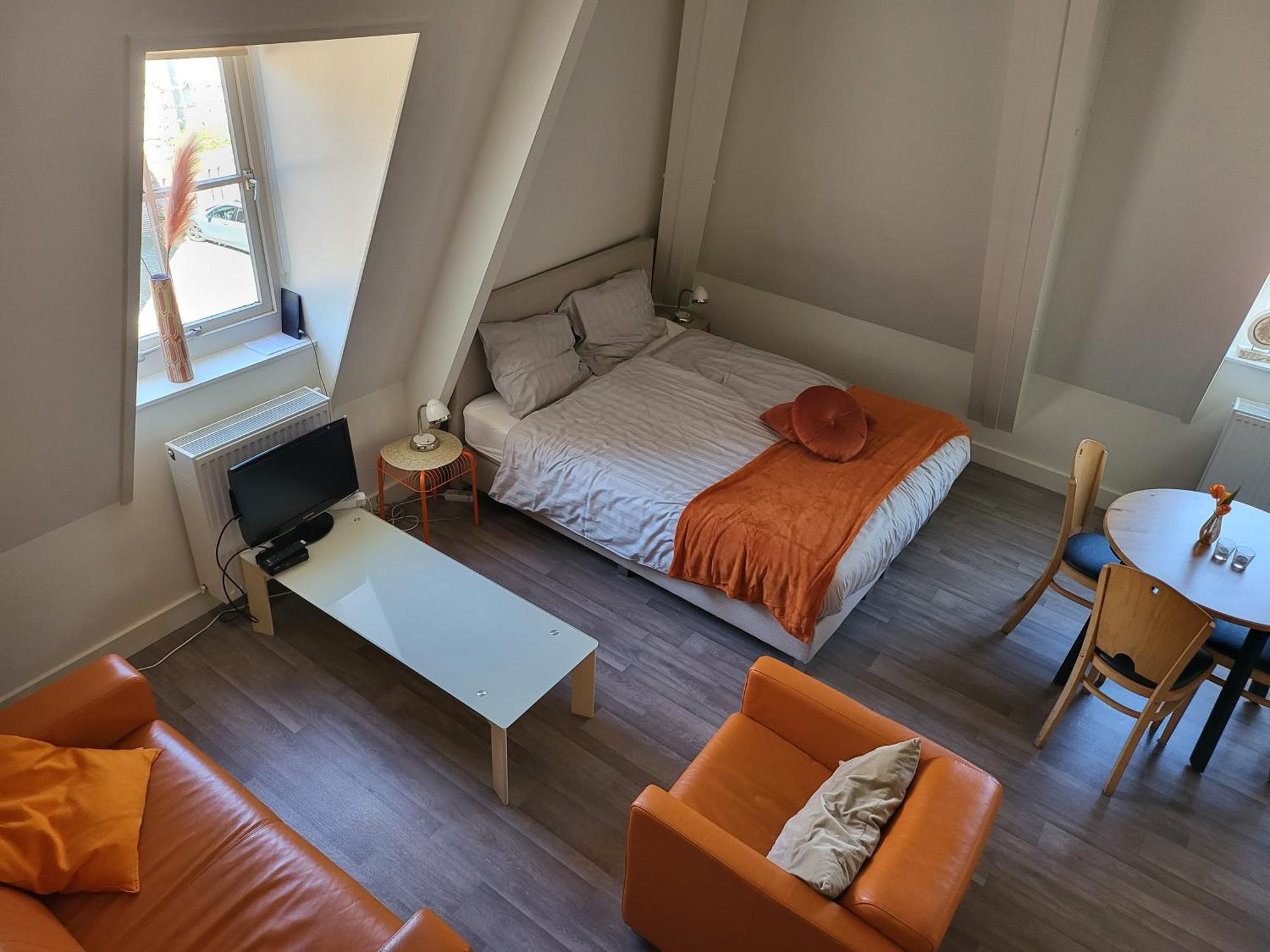 Apartament Stadslogement Bij De Sassenpoort Zwolle  Pokój zdjęcie